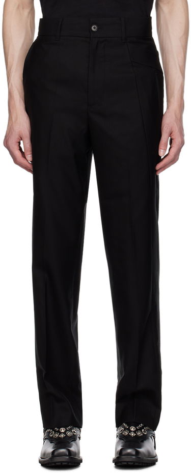 Byxor Feng Chen Wang Feng Chen Wang Paneled Trousers Svart | FUF16TR13B, 0