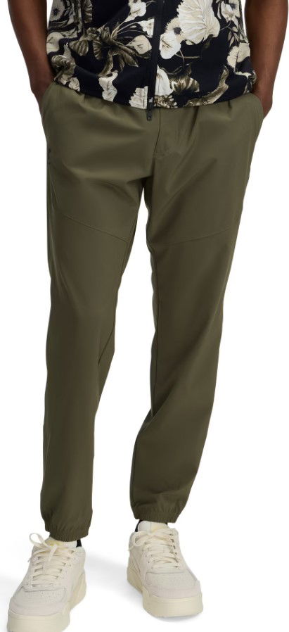 Träningsbyxor Under Armour UA Vibe Woven Jogger Pants Grön | 1386557-390