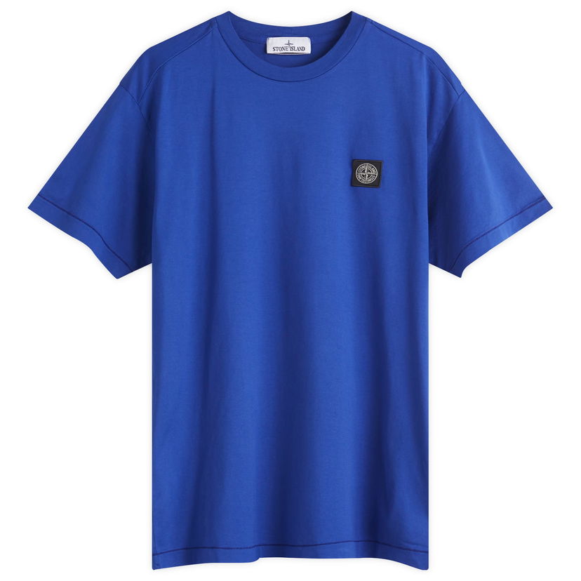 T-shirt Stone Island Patch Logo T-Shirt, Size Large Blå | K1S152100039-V0022