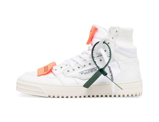 Sneakers och skor Off-White LEATHER HI TOP SNEAKERS Vit | OMIA065C99LEA0010120