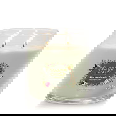 Ljus Yankee Candle Signature Medium Jar 2 Wicks Enchanted Orchard Grön | 43497, 2