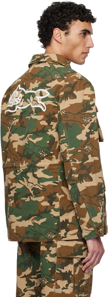 Jacka BBC IceCream ICECREAM Running Dog Woodland Camo M65 Jacket Grön | IC24S35, 2