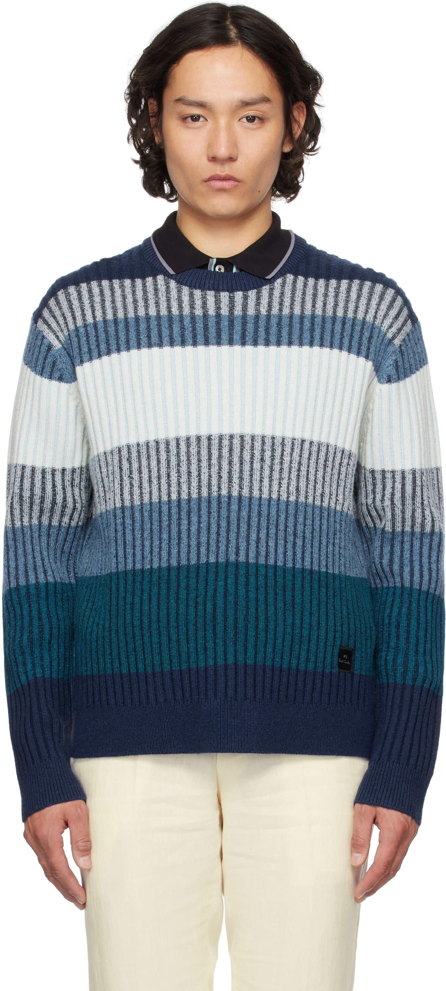 Sweater Paul Smith PS Paul Smith Striped Sweater Flerfärgad | M2R-314Z-P22301-45, 0