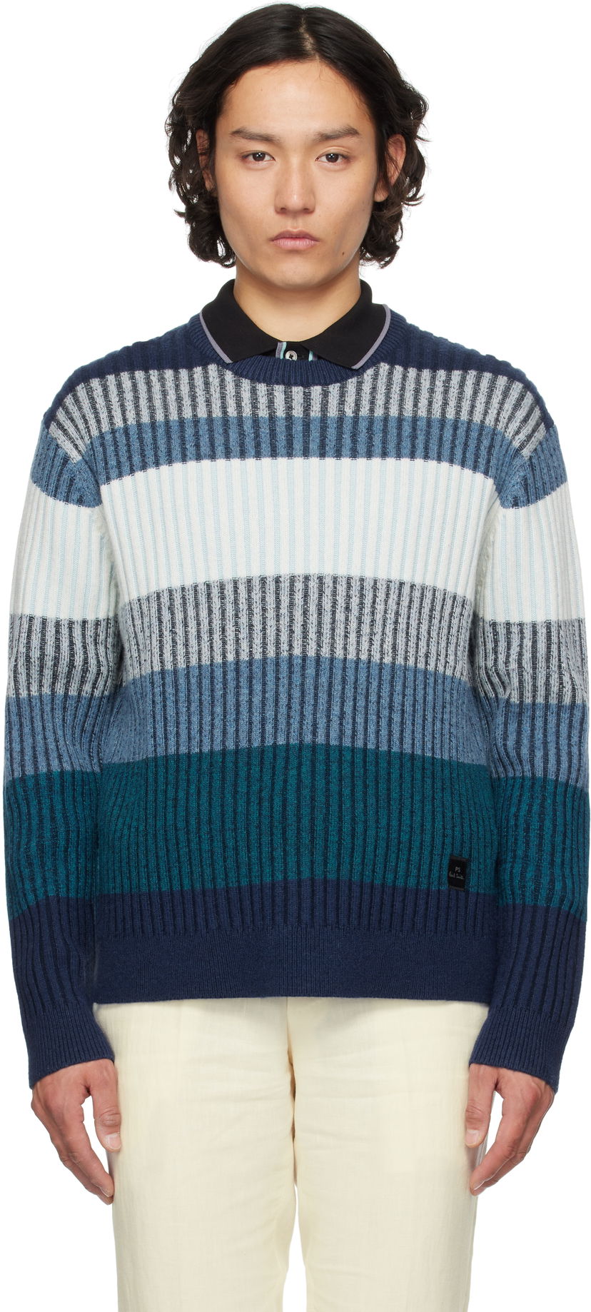 Sweater Paul Smith PS Paul Smith Striped Sweater Flerfärgad | M2R-314Z-P22301-45