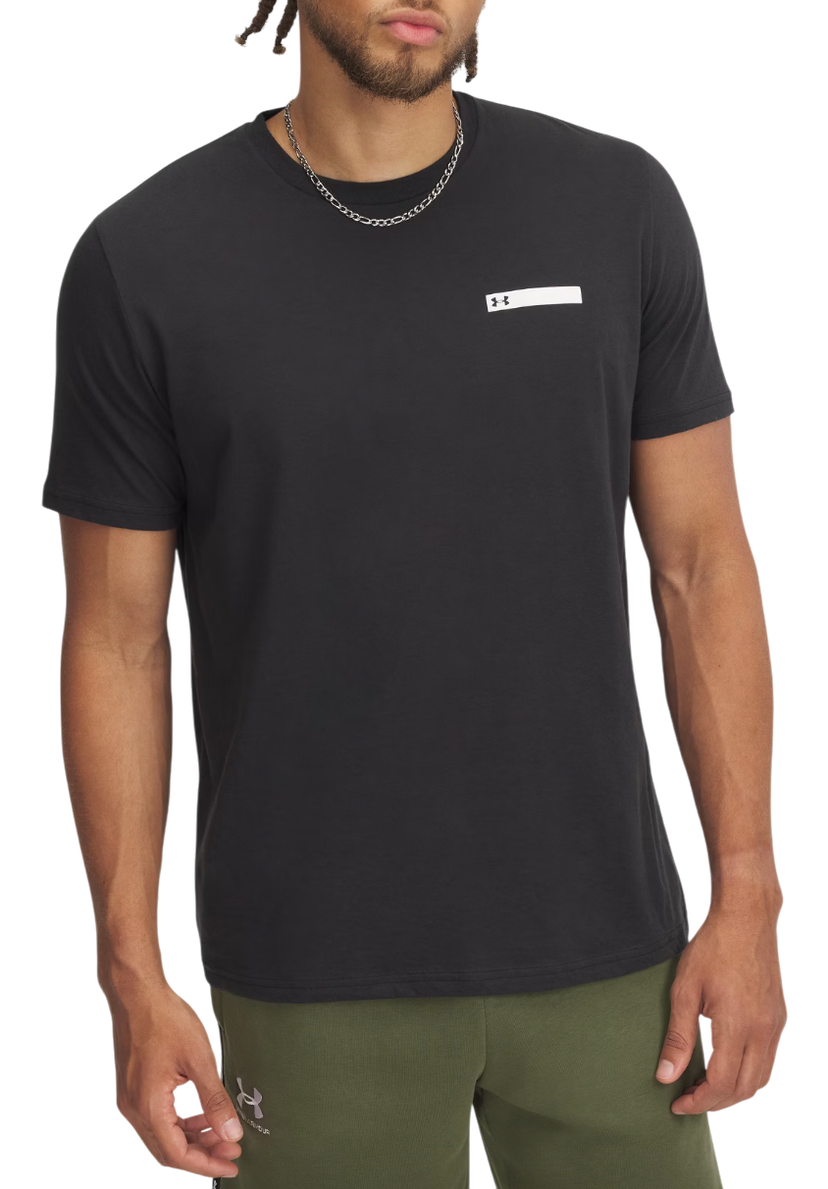 T-shirt Under Armour Strip Logo Short Sleeve T-Shirt Svart | 1390203-001