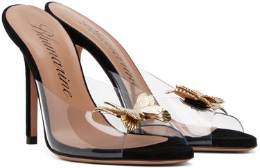 Tillbehör Blumarine Blumarine Dafne Heeled Mules Svart | 6A4555EX124S3403, 3