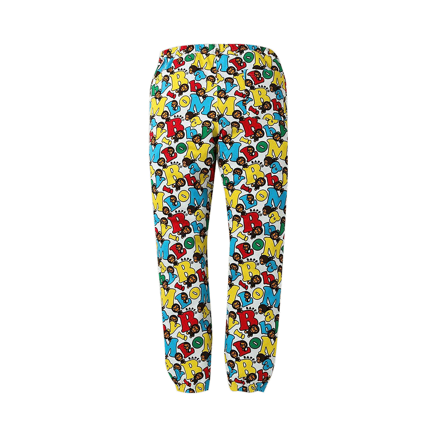 Träningsbyxor BAPE Baby Milo Alphabet Slim Sweatpants Grön | 2G80 152 027 MULTICOLOR, 0