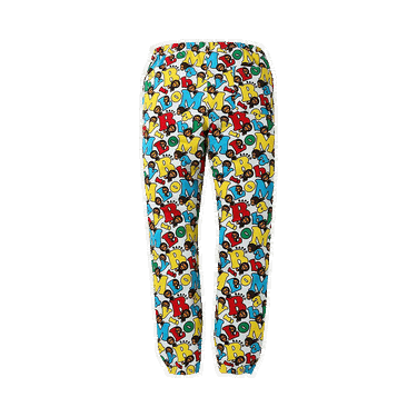 Träningsbyxor BAPE Baby Milo Alphabet Slim Sweatpants Grön | 2G80 152 027 MULTICOLOR, 0