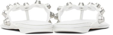 Sneakers och skor Alexander Wang Alexander Wang Rexa Thong Flat Sandals Vit | 30225S008, 1