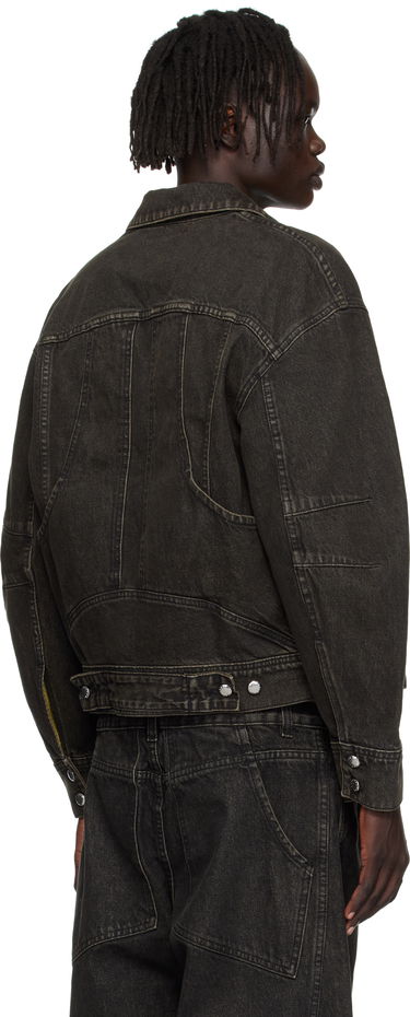 Jacka Eckhaus Latta Eckhaus Latta 'El Jacket Redux' Denim Jacket Svart | 1224-EL-PF25-S, 2