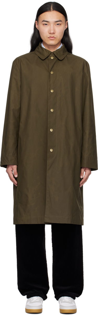 Rockar A.P.C. A.P.C. Arthur Mac Coat Grön | COERC-H01535, 0