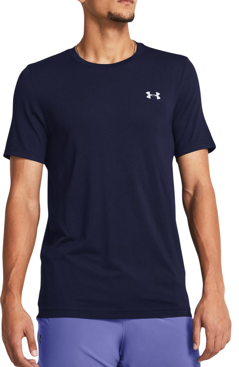 T-shirt Under Armour Vanish Seamless Short Sleeve T-Shirt Mörkblå | 1382801-410