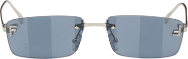 Solglasögon FENDI Fendi 'Fendi First' Crystal Sunglasses Grå | FE4172USM5416X 840126860498, 0