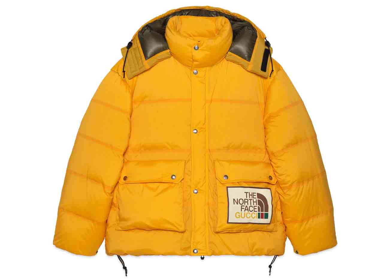 Pufferjacka Gucci x The North Face Padded Jacket Gul | 663735 XAAC8 7133, 0
