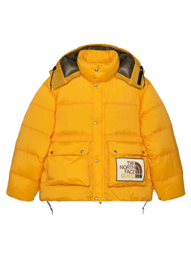 Pufferjacka Gucci x The North Face Padded Jacket Gul | ‎663735 XAAC8 7133