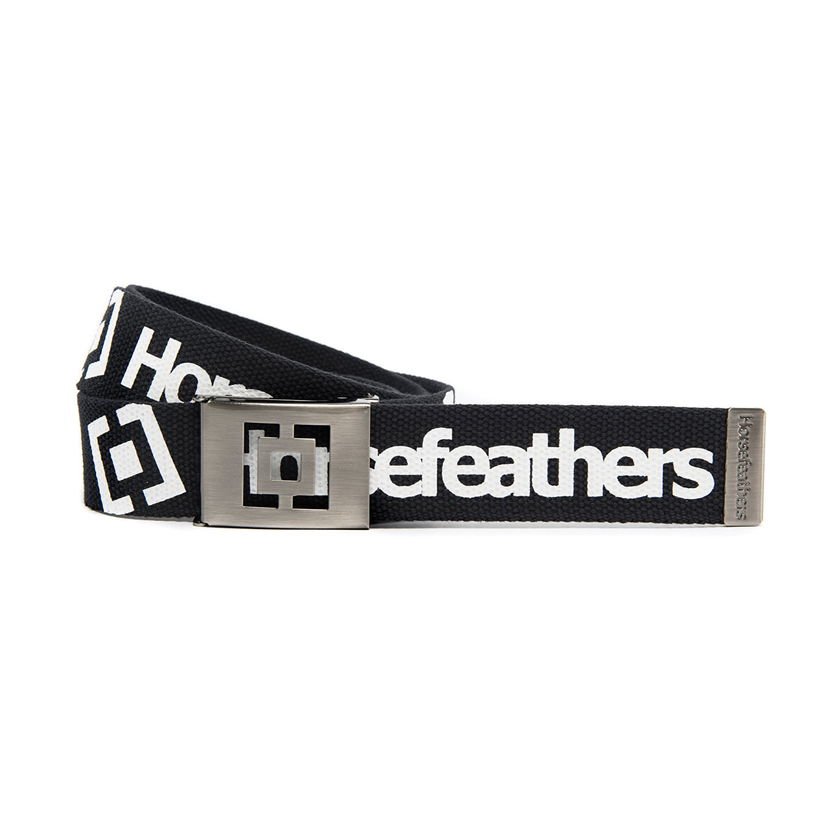 Bälten Horsefeathers Idol Belt B&W Svart | AA958K