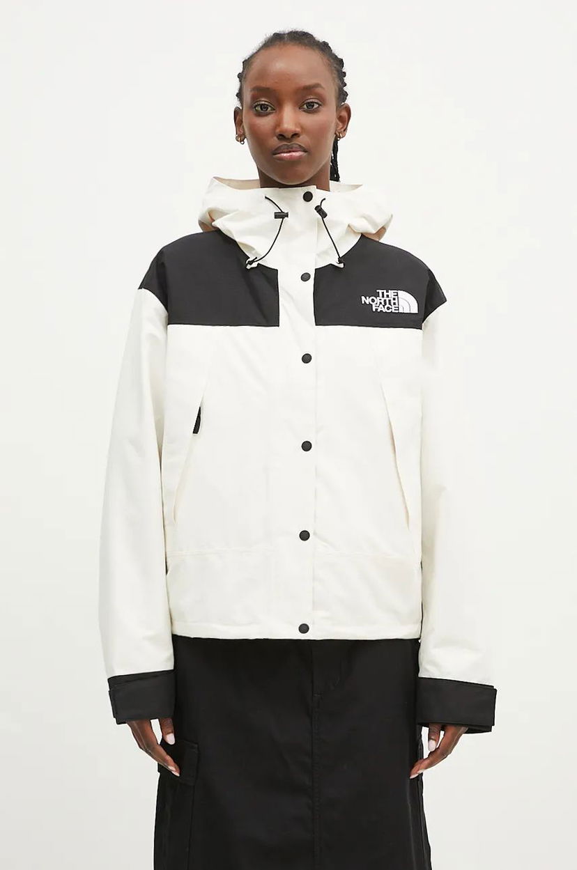 Vindjacka The North Face Dryvent Mono Mountain Oversize Jacket Vit | NF0A88YXROU1