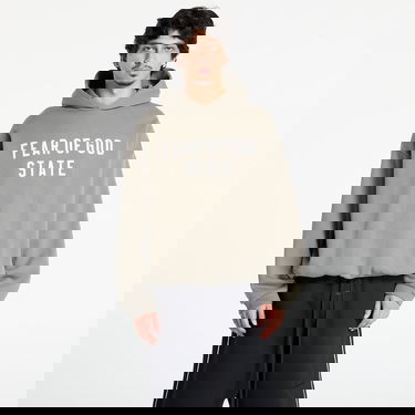 Sweatshirt Fear of God Fear of God Essentials 90's Hoodie Grön | 192SP256217F-245, 0