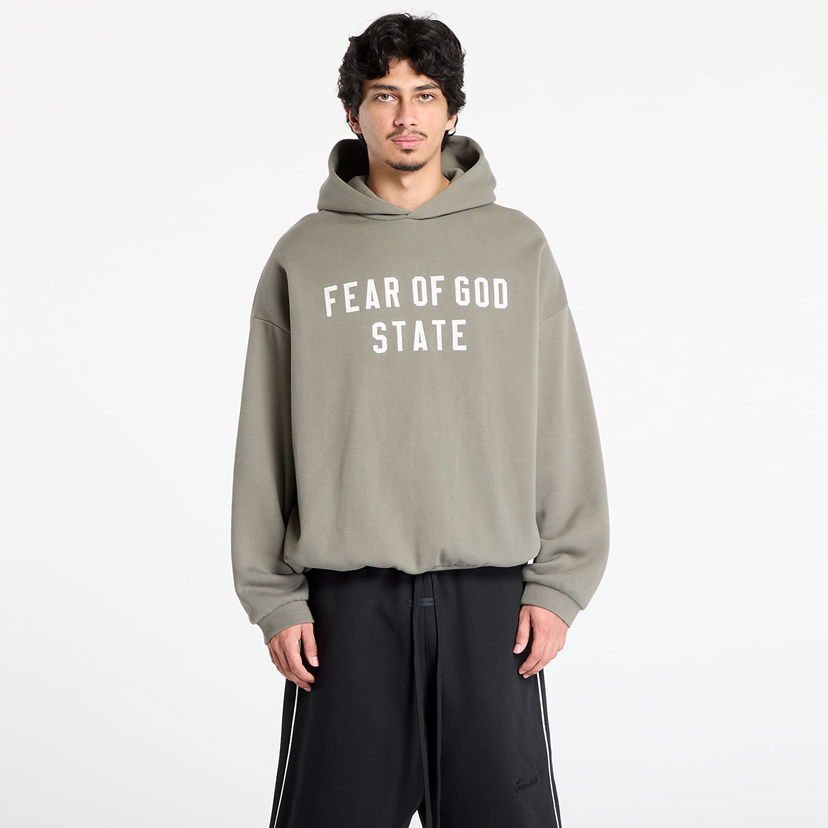 Sweatshirt Fear of God Fear of God Essentials 90's Hoodie Grön | 192SP256217F-245