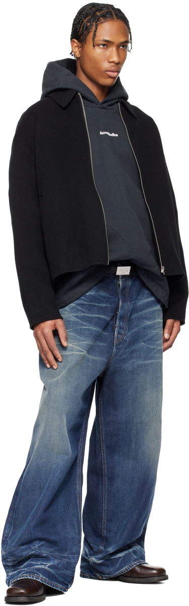 Jeans Acne Studios Super Baggy Indigo Jeans Blå | B00372-, 3
