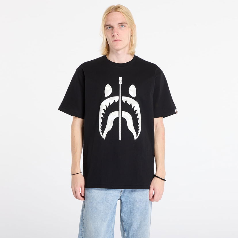 T-shirt BAPE City Camo Shark T-Shirt Svart | 001TEL801027MBLK