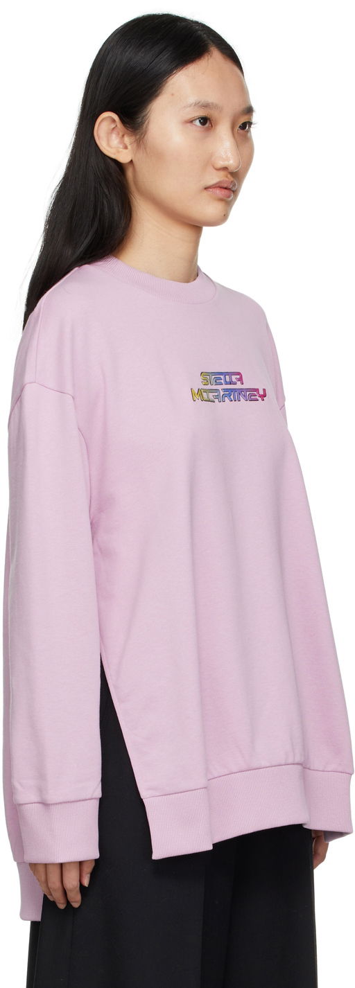 Sweatshirt Stella McCartney Logo Sweatshirt Rosa | 600420SPW36, 1