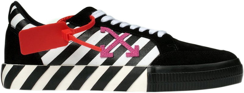 Sneakers och skor Off-White Arrows Vulc Low Stripe Violet SS20 W Svart | OWIA178R20I051091029, 0