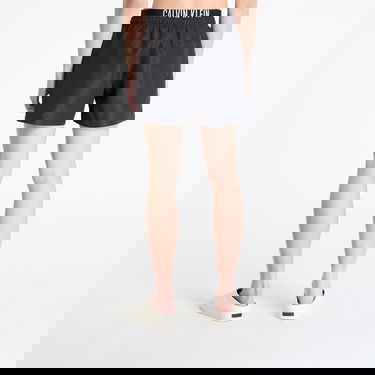 Badkläder CALVIN KLEIN Calvin Klein Jeans Medium Double Wb Boardshorts Svart | KM0KM01093 BEH, 2