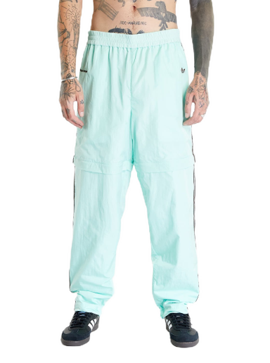 Byxor adidas Originals x Wales Bonner Nylon Trousers Turkos | IB3255
