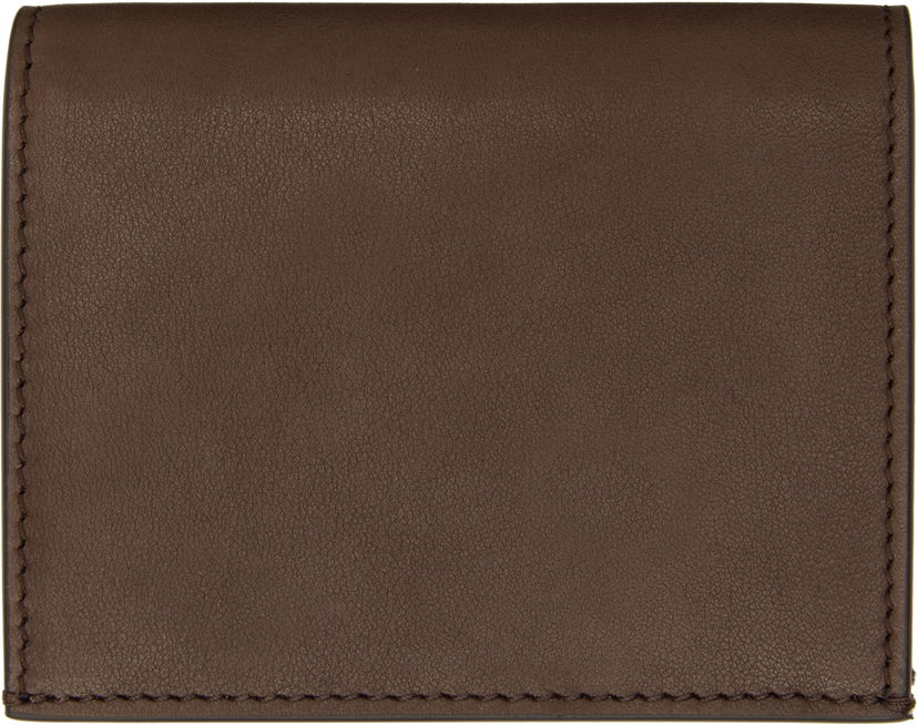 Plånbok Thom Browne Thom Browne Soft Calf Leather Single Card Holder Brun | MAW021L-L0117