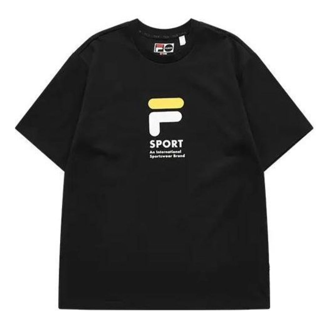 T-shirt FILA Fusion Graphic T-Shirt Svart | T51M122103A-BK, 0
