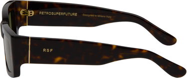 Solglasögon RETROSUPERFUTURE RETROSUPERFUTURE Notte Square Sunglasses Brun | 7IO, 2