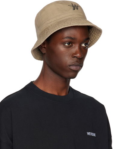 Keps We11done We11done WD One Logo Bucket Hat Beige | WD-AH3-22-404-U-BG, 1