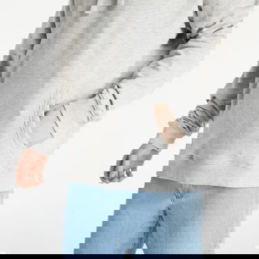 Sweatshirt Karl Kani Small Signature Hoodie Grå | 6092648, 2