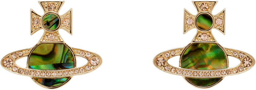 Örhängen Vivienne Westwood Vivienne Westwood Rina Orb Earrings Grön | 6201036D-02R898-