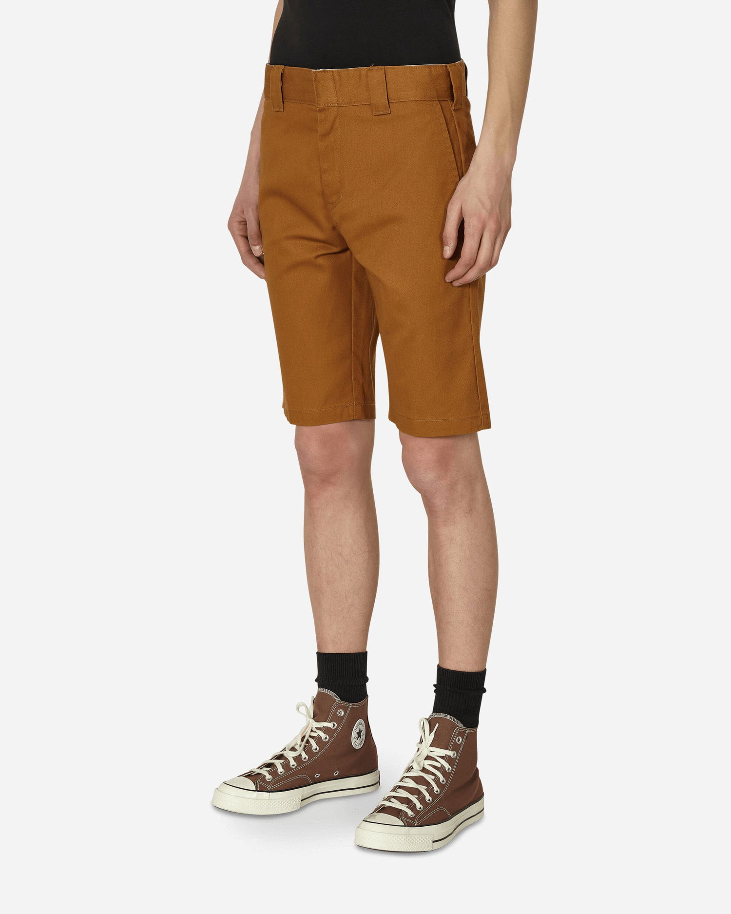 Shorts Dickies Slim Fit Shorts Brun | DK0A4XNFBD01, 1
