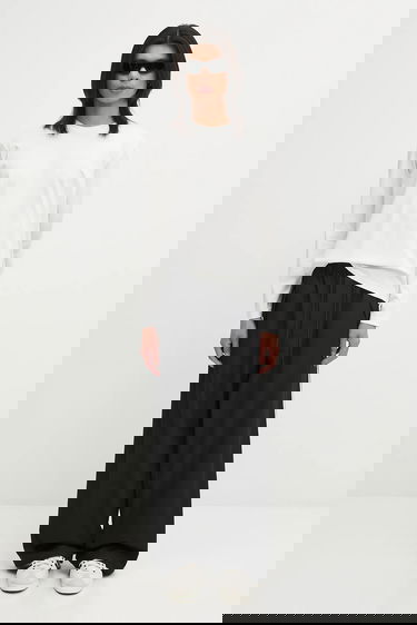 Byxor Y-3 Y-3 Refined Wool Wide-Leg Trousers Svart | JX7275, 9