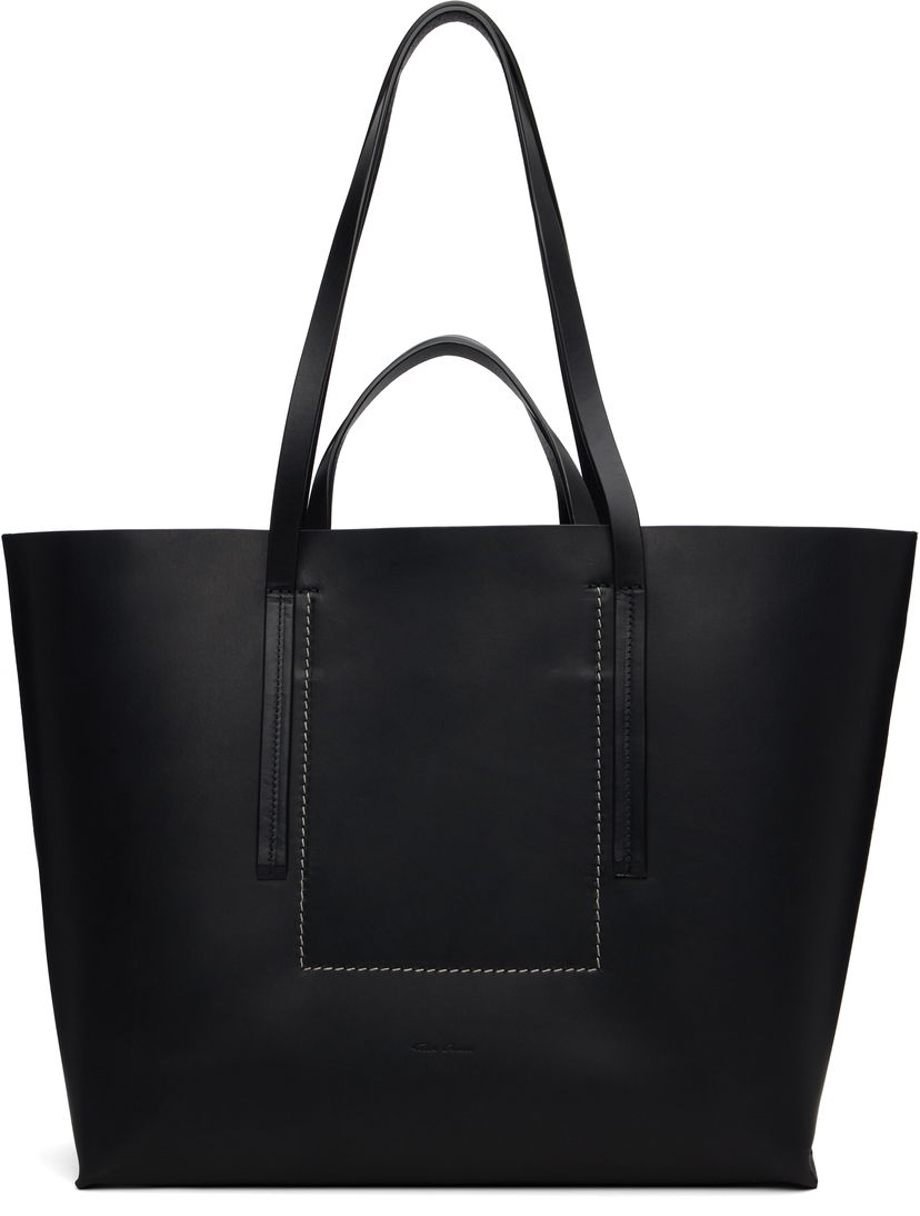 Tygpåse Rick Owens Rick Owens Concordians Shopper Tote Svart | RA02E0762 LGE