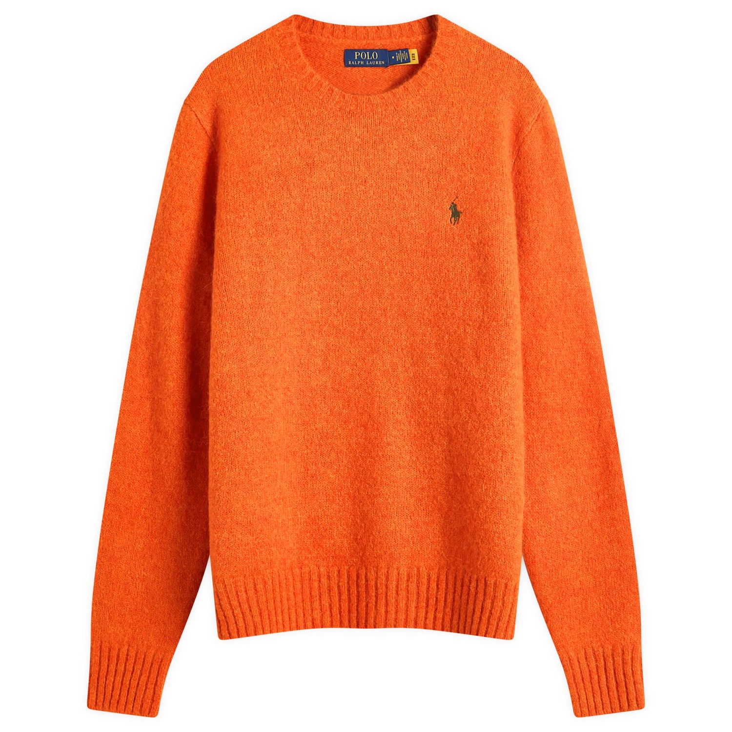 Sweater Polo by Ralph Lauren Standard Fit Alpaca Knit Sweater Orange | 710918805508, 0