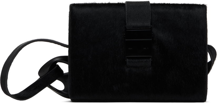 Axelväska HELIOT EMIL HELIOT EMIL Pony Hair Solely Box Bag Svart | PRESS25_15_72_BLK01_CO