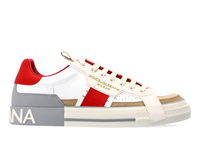 Custom 2.Zero Low Beige White Grey Red
