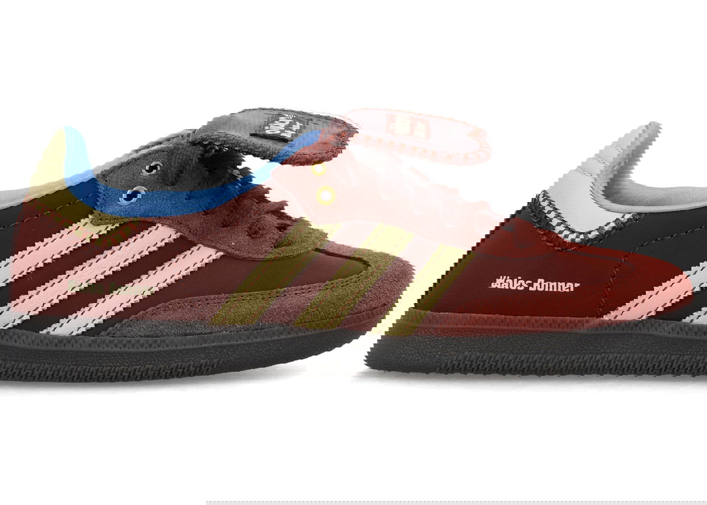 Sneakers och skor adidas Originals Wales Bonner x Samba Nylon Low "Fox Brown" Brun | IE0579, 1