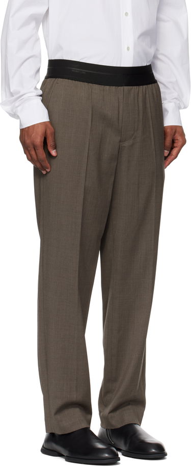 Byxor Helmut Lang Helmut Lang Tapered Pull-On Trousers Brun | P01HM203, 1