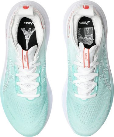 Sneakers och skor Asics GEL-NIMBUS 27 Turkos | 1011c105-400, 3