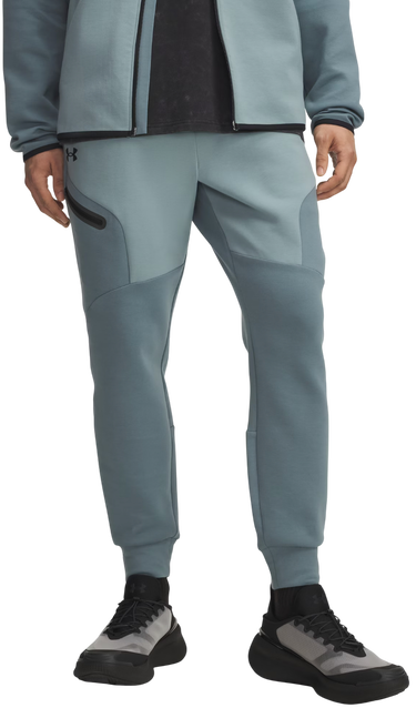 Träningsbyxor Under Armour Unstoppable Fleece Paneled Jogger Pants Turkos | 1389353-587, 0