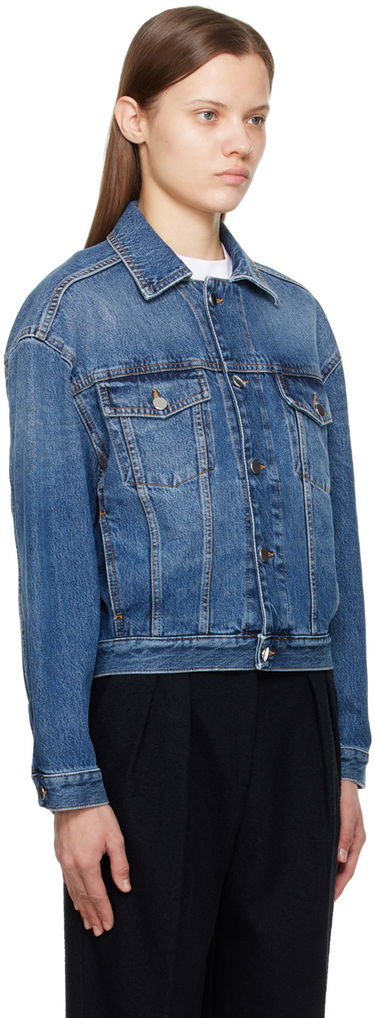 Jacka Loulou de Saison Loulou de Saison Dave Denim Jacket Blå | DAVE, 4