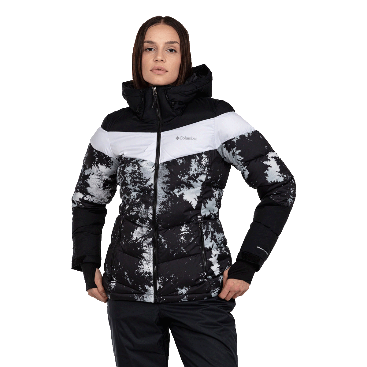 Pufferjacka Columbia Abbott Peak Abstract Print Insulated Jacket Flerfärgad | 1909971105, 0