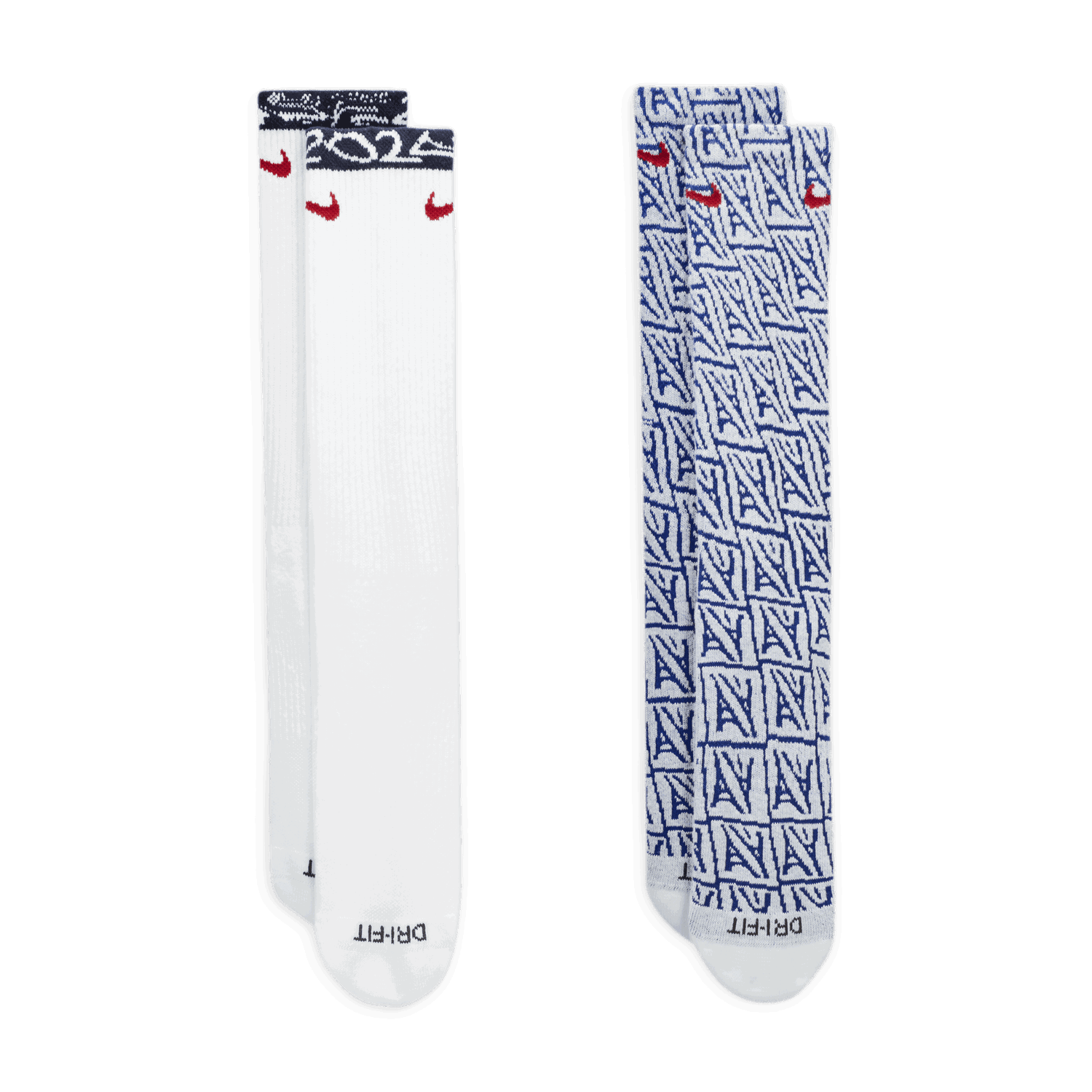 Strumpor Nike USA Everyday 2 Pairs Flerfärgad | PAB400-900, 0