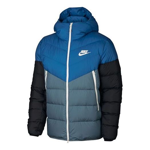 Pufferjacka Nike Sportswear Windrunner Down Fill Jacket Blå | 928834-486