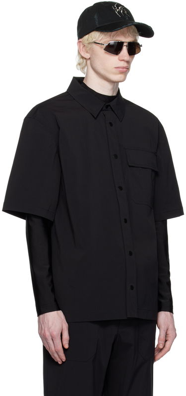 Skjorta Han Kjøbenhavn Han Kjobenhavn Bonded Shirt Svart | M-132712, 1